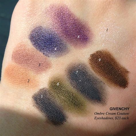 givenchy ombre couture cream eyeshadow swatches|Givenchy Or Insolite (12) Ombre Couture Cream Eyeshadow .